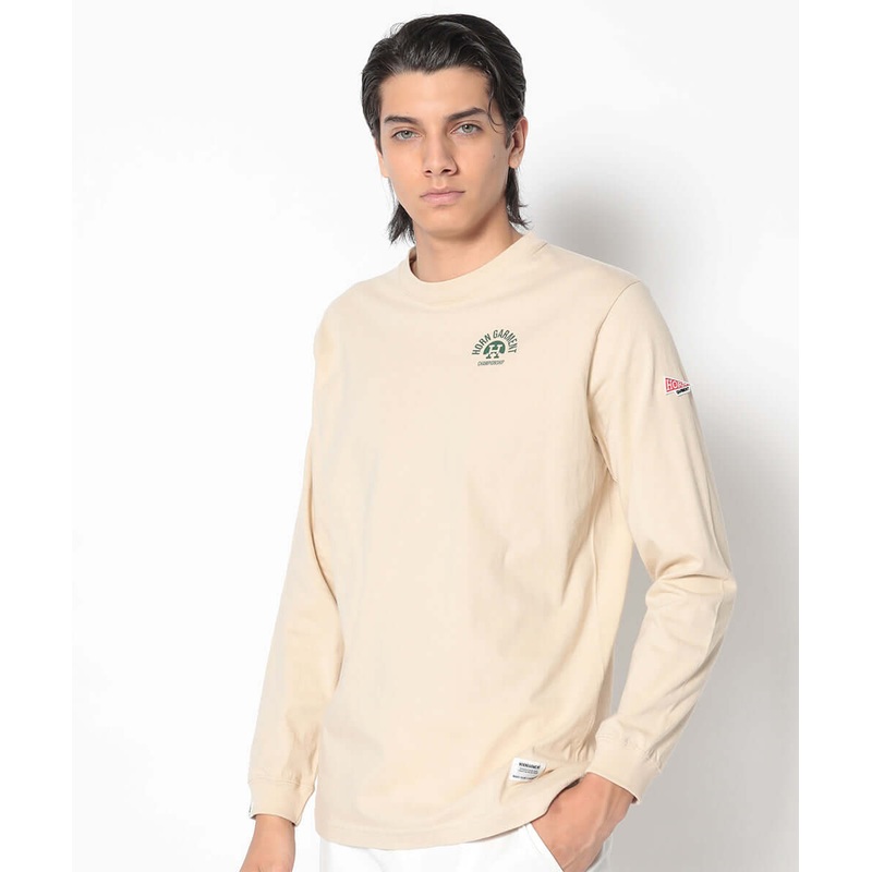 Newport Long-Sleeve Tee | MEN|BEIGE|WHITE|BLACK|46(M)|48(L)|50(XL)