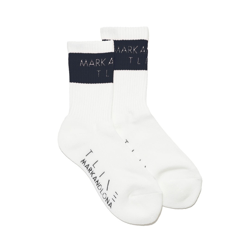 Signature Crew Socks | MEN|WHITE|BLACK|BEIGE|25-27cm