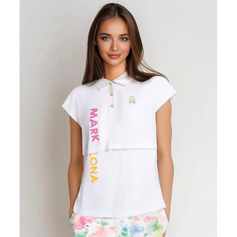 Versa Twin Polo | WOMEN|WHITE|BLACK|36(S)|38(M)|40(L)