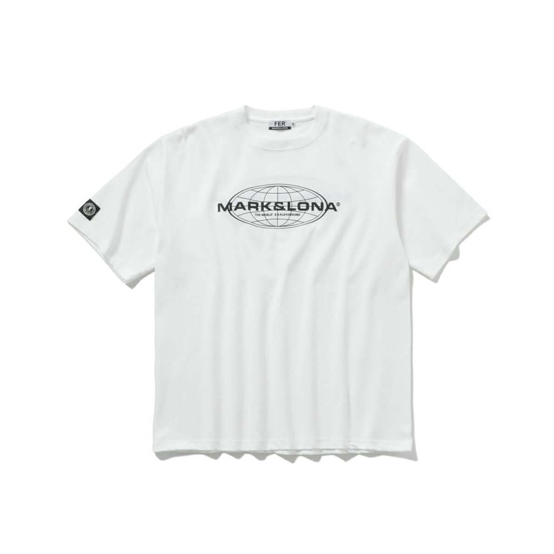 World Dual Print Tee|WHITE|BLACK|46(M)|48(L)|50(XL)
