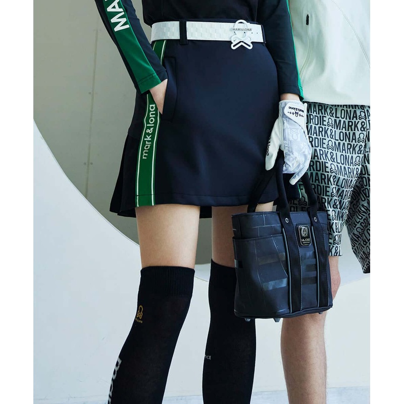 Ace Line Back Pleat Skirt | WOMEN