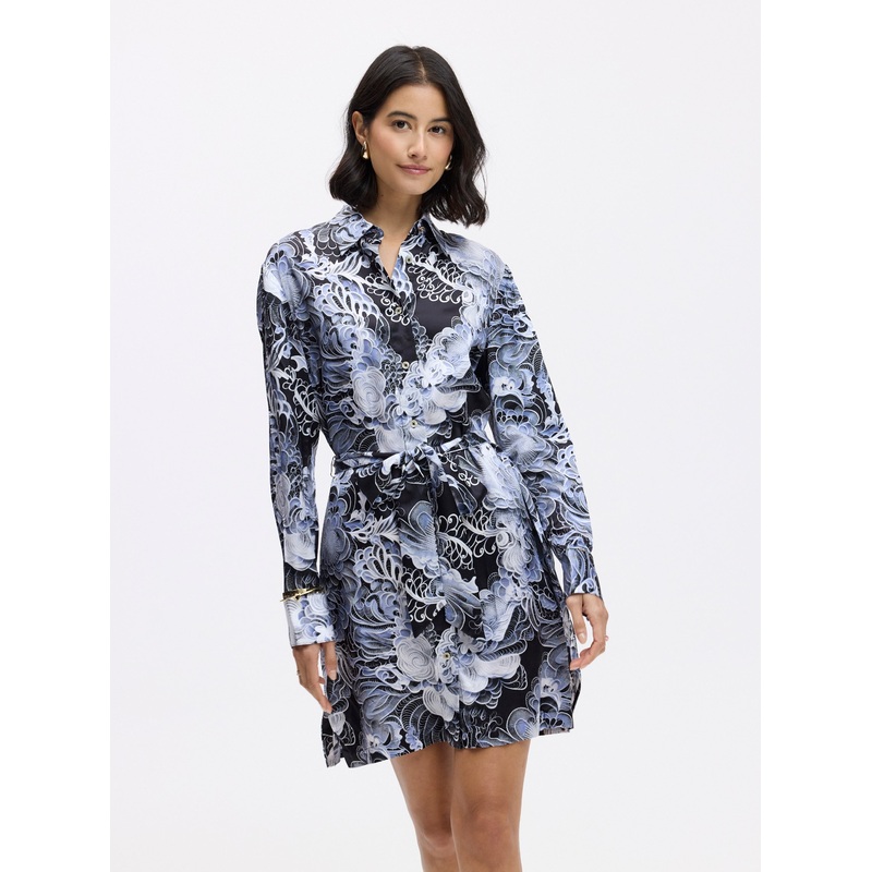 CHARLOTTE LONG SLEEVE DRESS|BLACK|2|4|6|8|10|12|14