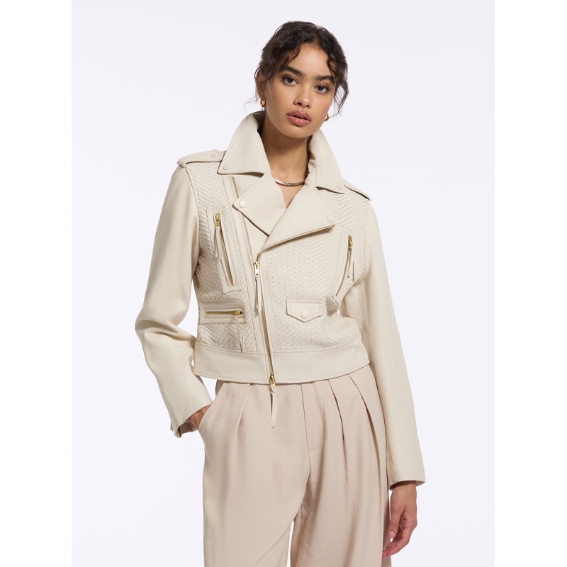 CLARA LEATHER JACKET|CREAM|XS|S|M|L|XL|2XL