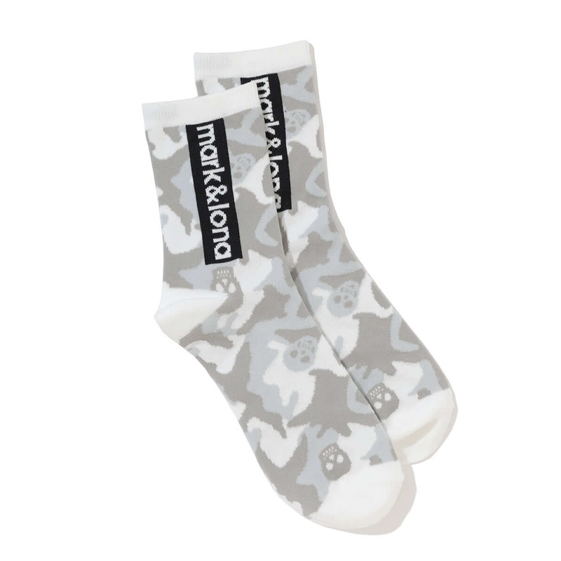 Classic Camo Crew Socks | MEN|WHITE|BLACK|25-27cm