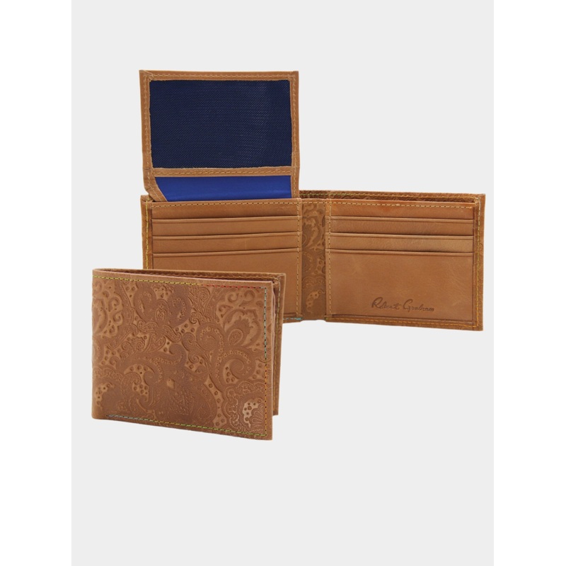 CURRENT SLIMFOLD WALLET|TAN|BLACK|ONE SIZE