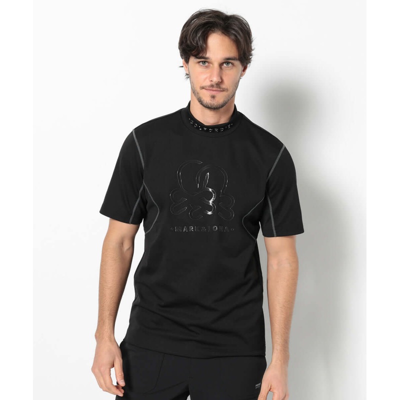 D.D Contrast Poly Blended Mock | MEN