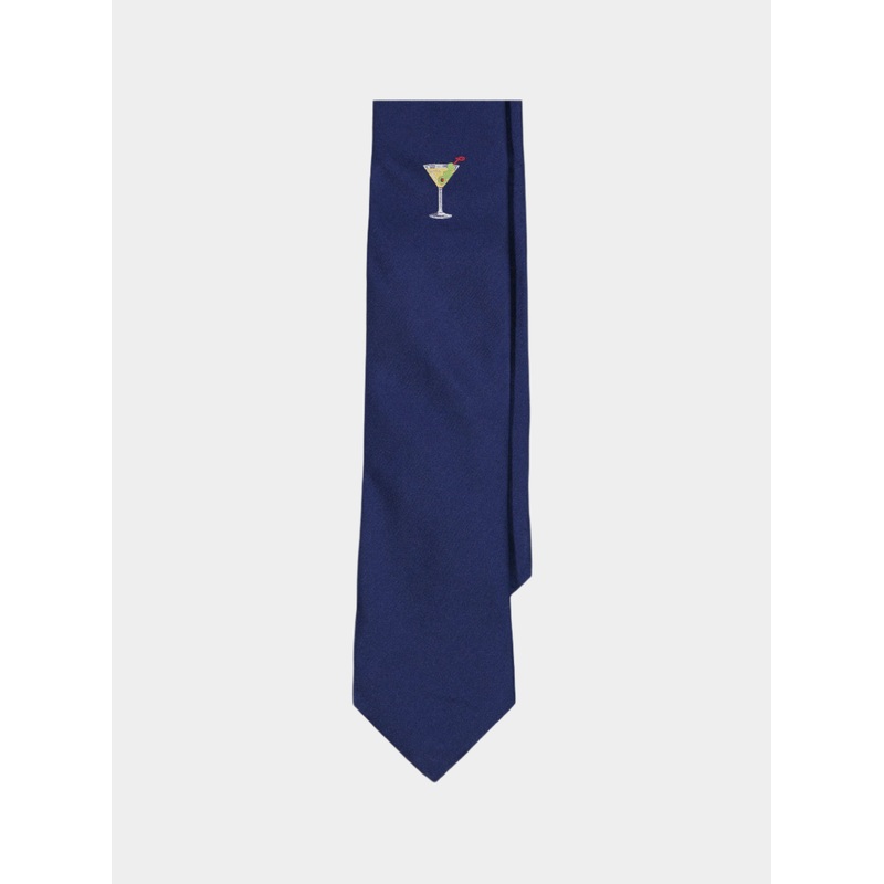 DIRTY MARTINI TIE|NAVY|EA