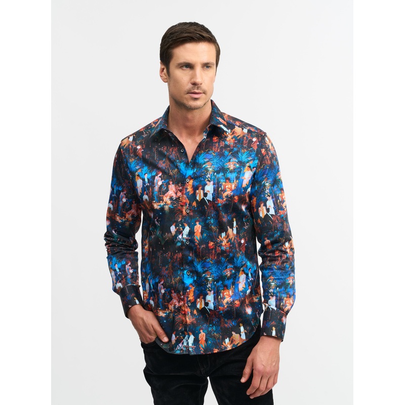 GATSBY LONG SLEEVE BUTTON DOWN SHIRT