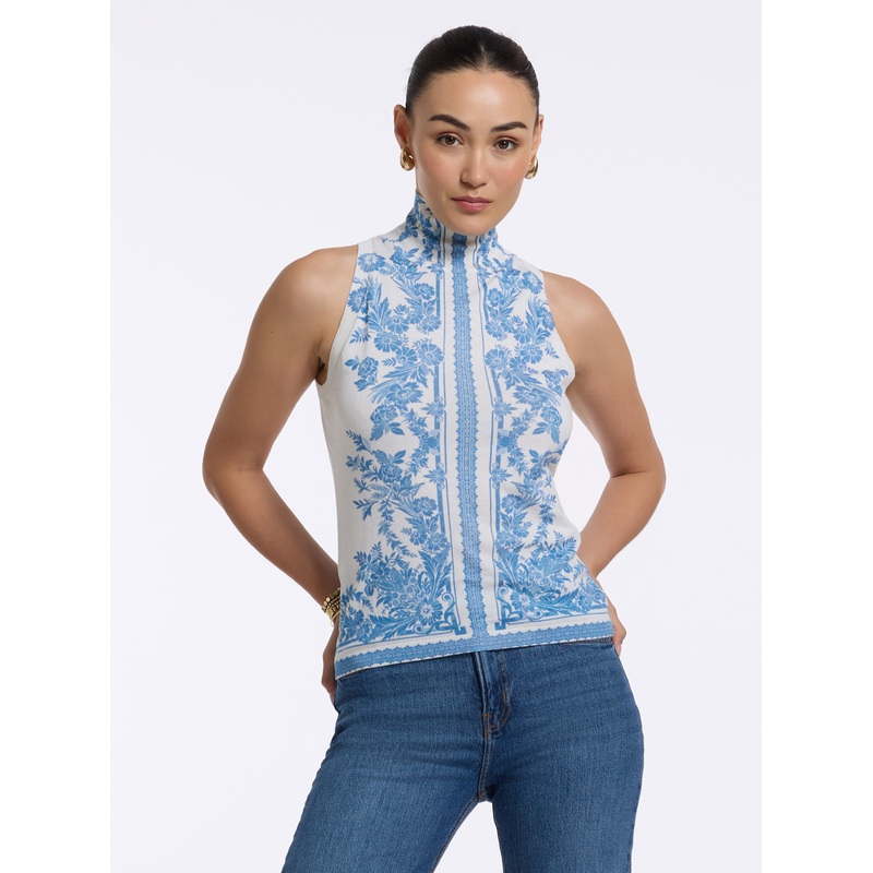 JACY SLEEVELESS SWEATER|CREAM|XS|S|M|L|XL|2XL