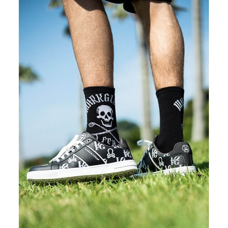 Johnson Socks | MEN|WHITE|BLACK|25-27cm