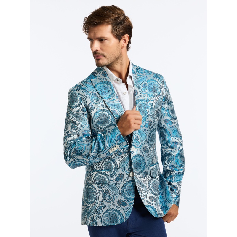 LIMITED EDITION AQUA BLOOM BLAZER