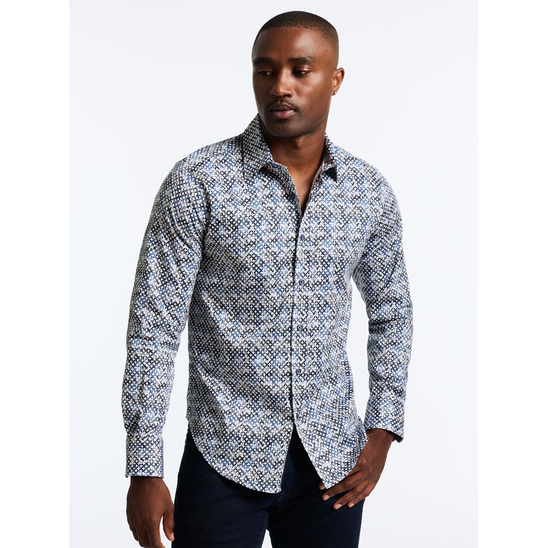 MISSION LONG SLEEVE BUTTON DOWN SHIRT