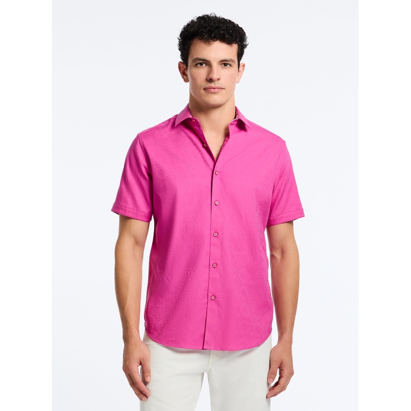 ODYSSEY SHORT SLEEVE BUTTON DOWN SHIRT