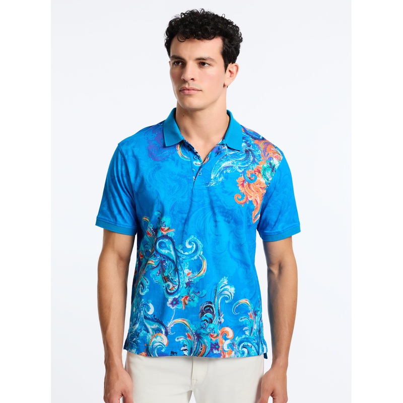 ROYAL SCROLL SHORT SLEEVE POLO