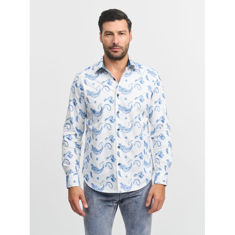 THE DANDY LONG SLEEVE BUTTON DOWN SHIRT