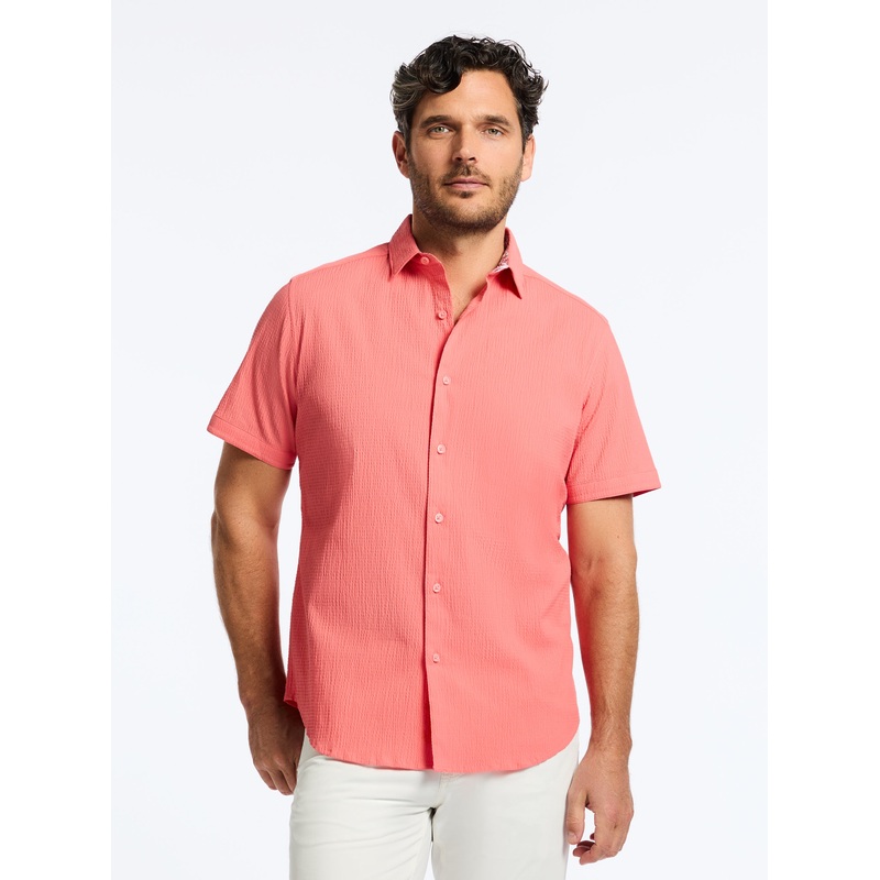 THRESHER SHORT SLEEVE BUTTON DOWN SHIRT