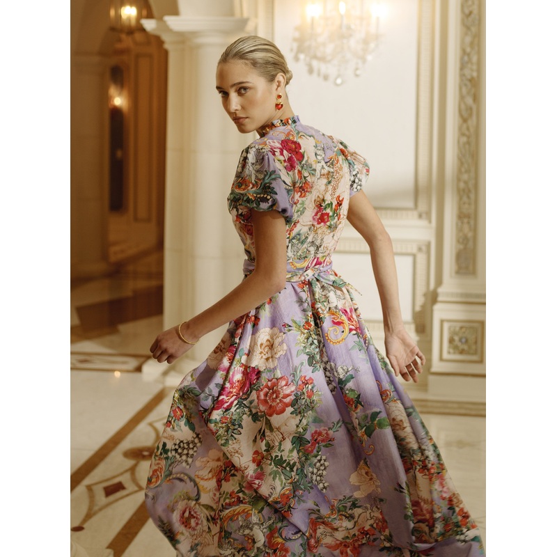 VERA SHORT SLEEVE DRESS|MULTI|2|4|6|8|10|12|14