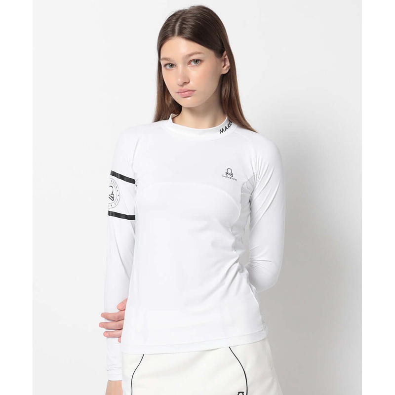 Whip it Active Mock | WOMEN|WHITE|BLACK|36(S)|38(M)|40(L)