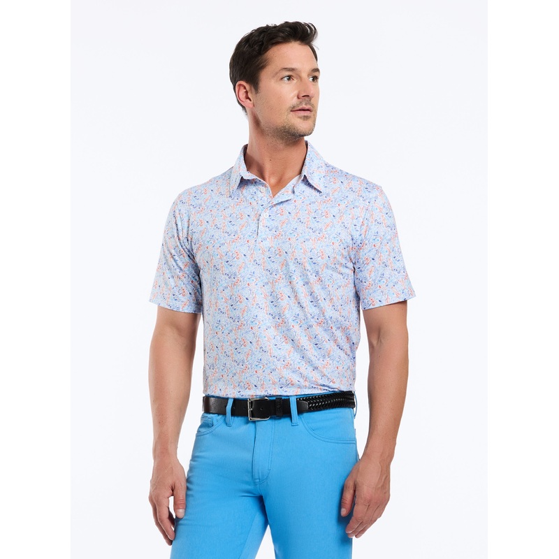 BOOZY BOGEY SHORT SLEEVE POLO|WHITE|XS|S|M|L|XL|2XL|3XL|4XL