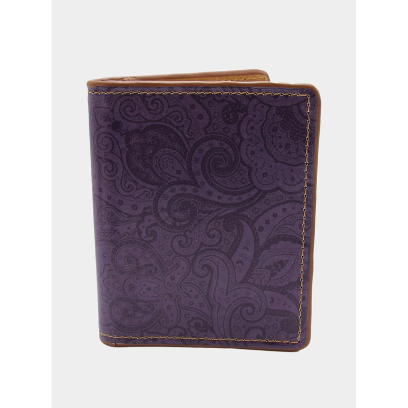 CARILLO TRIFOLD WALLET|PURPLE|NAVY|GREEN|BLACK|EA