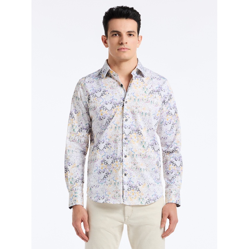 CROATIA LONG SLEEVE BUTTON DOWN SHIRT