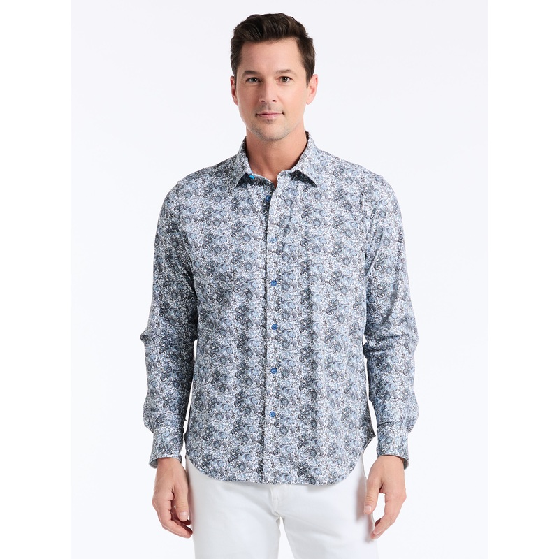 FITZGERALD LONG SLEEVE BUTTON DOWN SHIRT