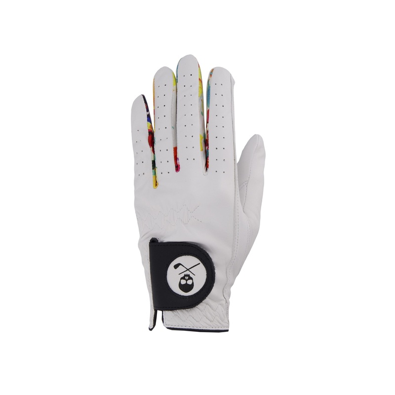 GAVIN GOLF GLOVE- LEFT HAND|WHITE|M-L|L-XL