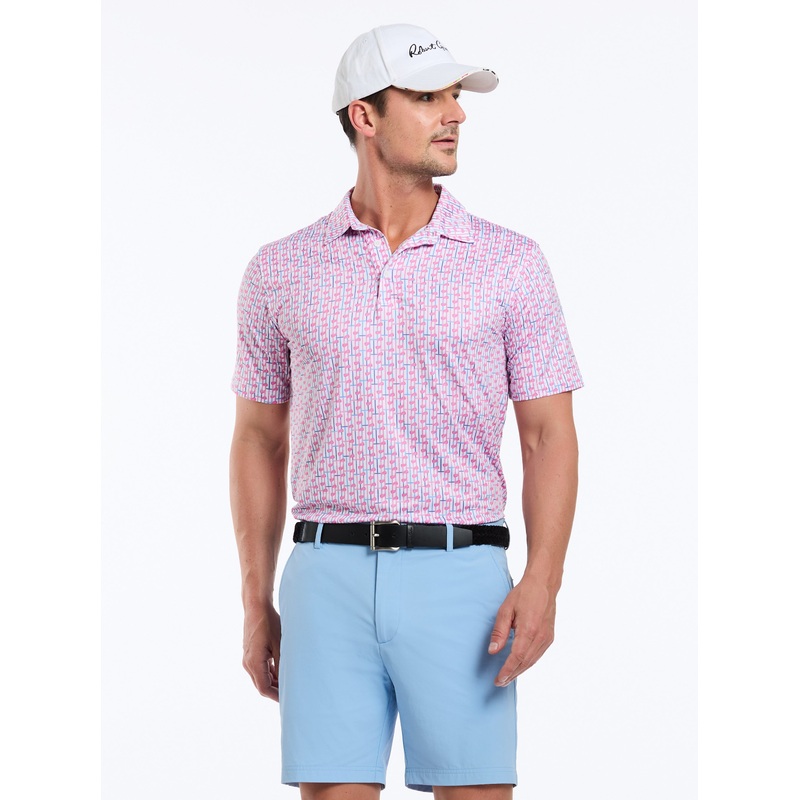 IRON DRIVE SHORT SLEEVE POLO|WHITE|XS|S|M|L|XL|2XL|3XL|4XL