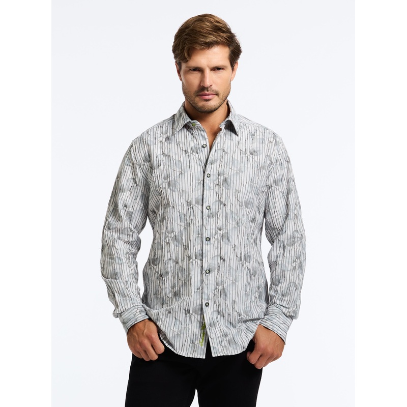LAGOS LONG SLEEVE BUTTON DOWN SHIRT
