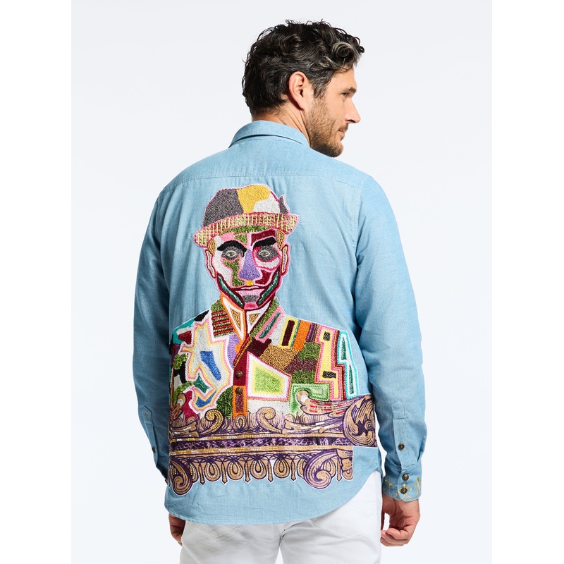 LIMITED EDITION THE RG MAN LONG SLEEVE BUTTON DOWN SHIRT