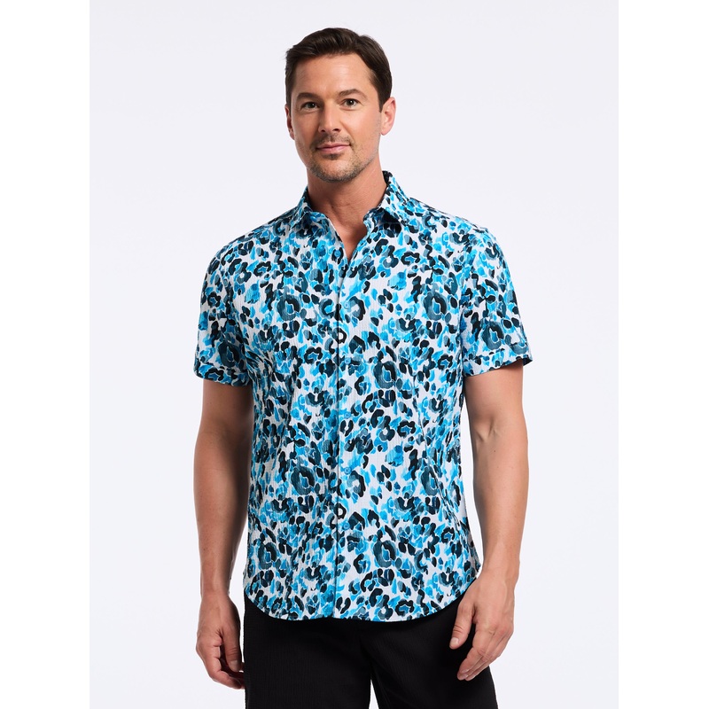 PANTANAL SHORT SLEEVE BUTTON DOWN SHIRT