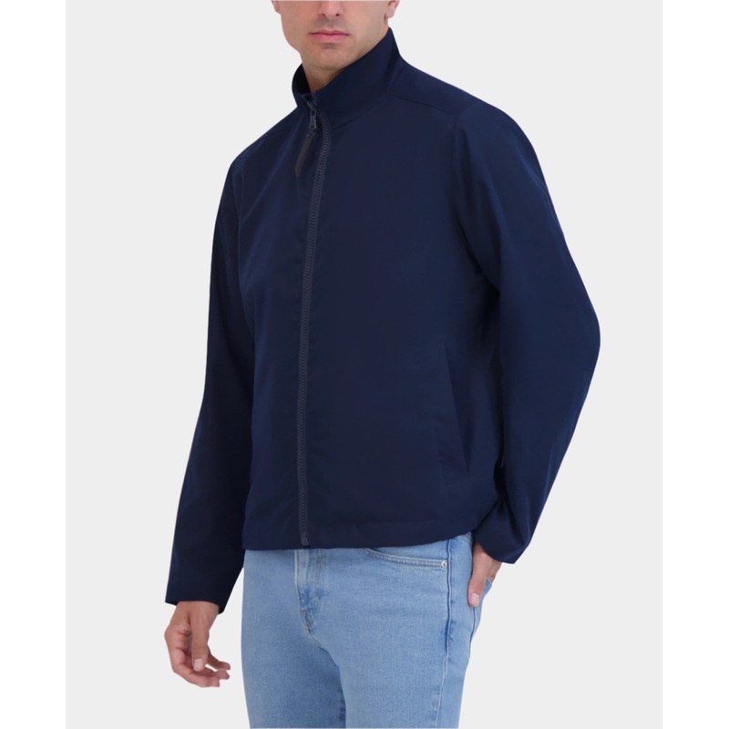 PEACHED COLLAR JACKET|NAVY|S|M|L|XL|2XL|3XL