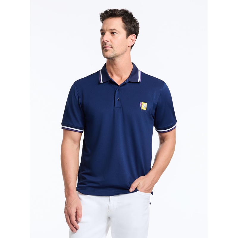POKER NIGHT SHORT SLEEVE POLO|NAVY|XS|S|M|L|XL|2XL|3XL|4XL