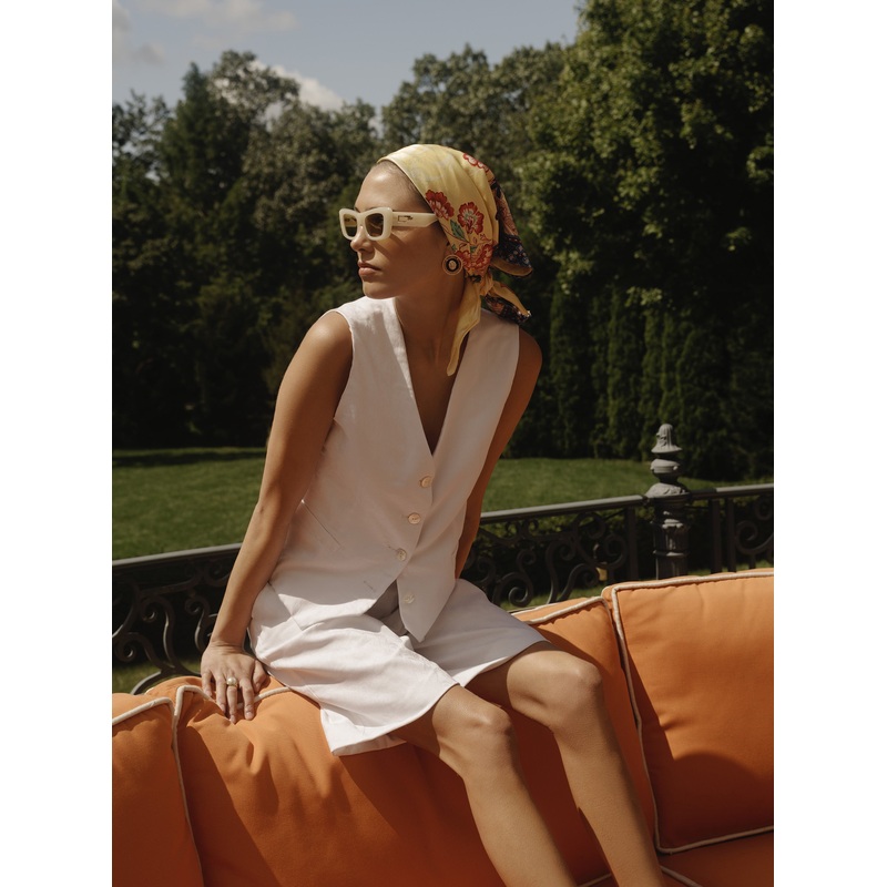 REMI VEST|WHITE|2|4|6|8|10|12|14