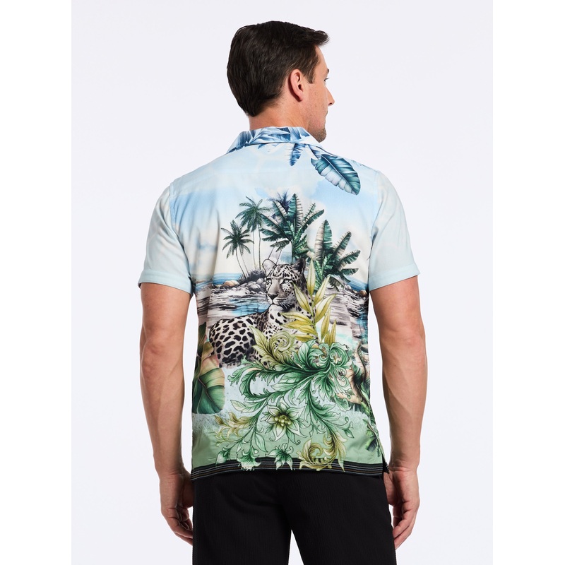 SAHARA SHORT SLEEVE BUTTON DOWN SHIRT