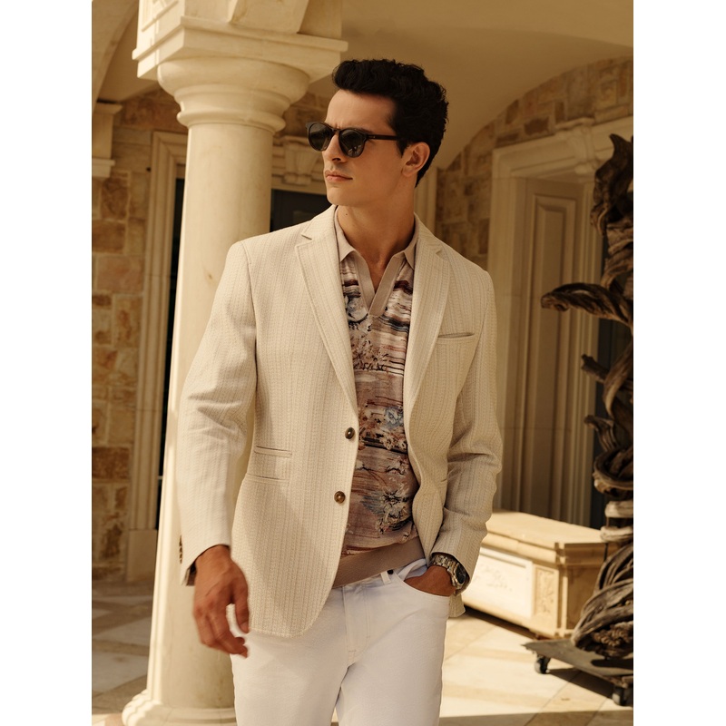 THE BREEZE BLAZER|NATURAL|36|38|40|42|44|46|48|50|52|54|56|58