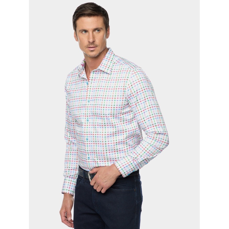 ASHBROOK LONG SLEEVE BUTTON DOWN SHIRT