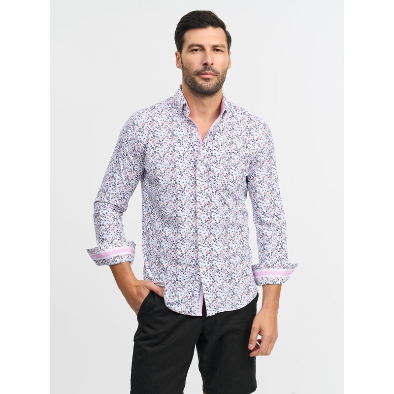 AVALOS LONG SLEEVE BUTTON DOWN SHIRT