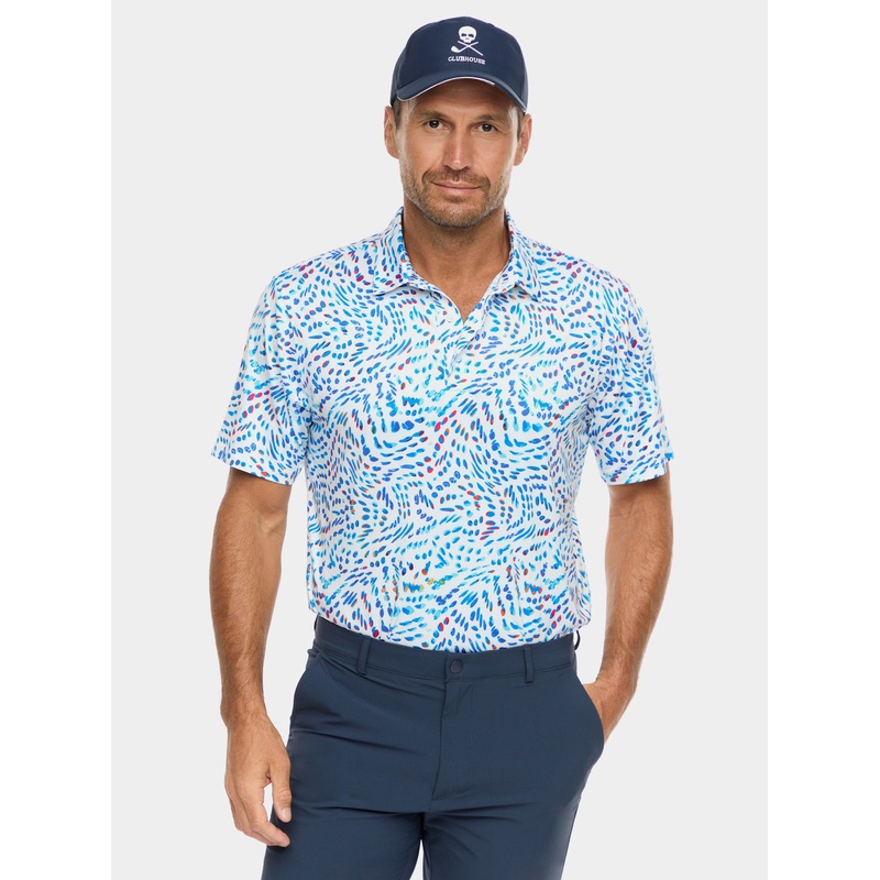 COLOR PLAY SHORT SLEEVE POLO|WHITE|BLACK|XS|S|M|L|XL|2XL|3XL|4XL