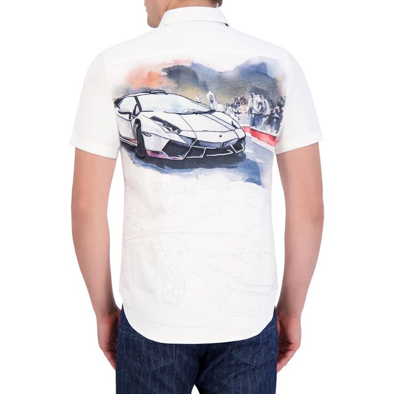 CRUZ CONTROL SHORT SLEEVE BUTTON DOWN SHIRT