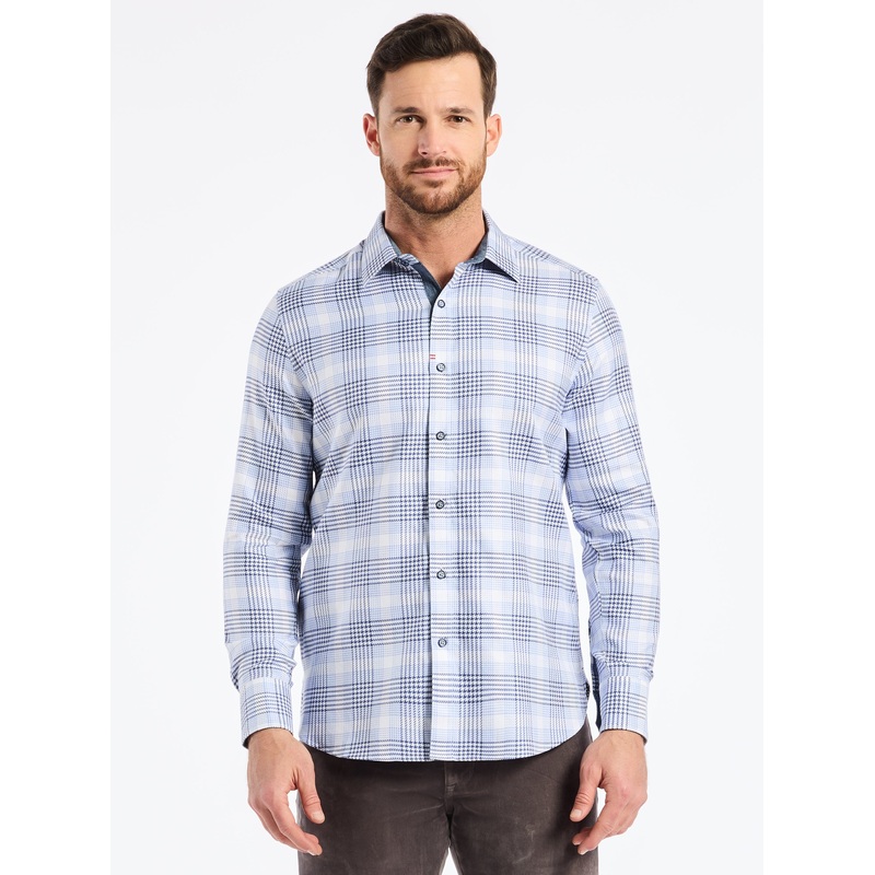 DELFORD LONG SLEEVE BUTTON DOWN SHIRT