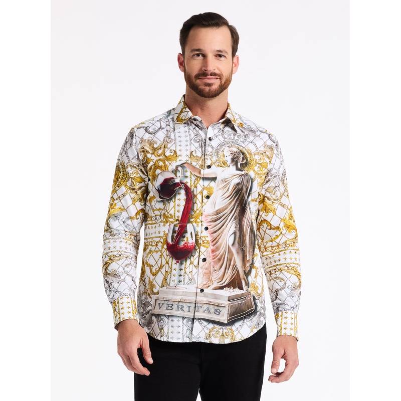 DIONYSIAN LONG SLEEVE BUTTON DOWN SHIRT TALL