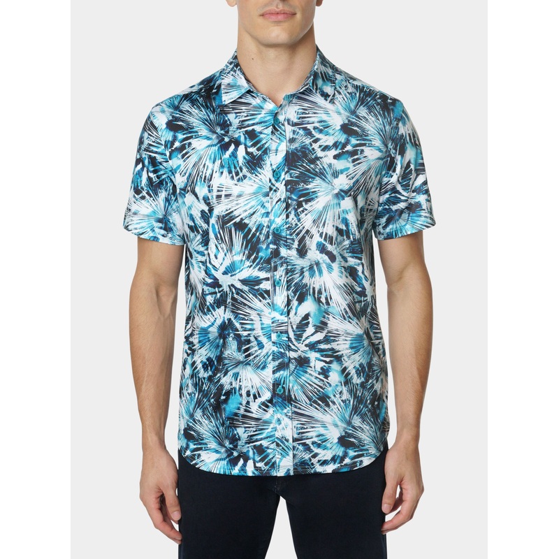DONATO SHORT SLEEVE BUTTON DOWN SHIRT