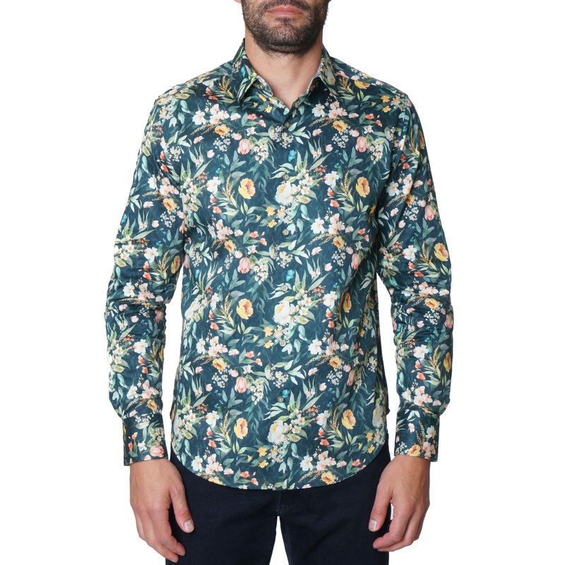 GATLIN LONG SLEEVE BUTTON DOWN SHIRT