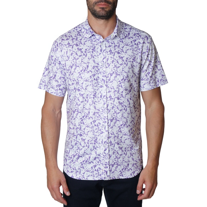 GREGOR SHORT SLEEVE BUTTON DOWN SHIRT