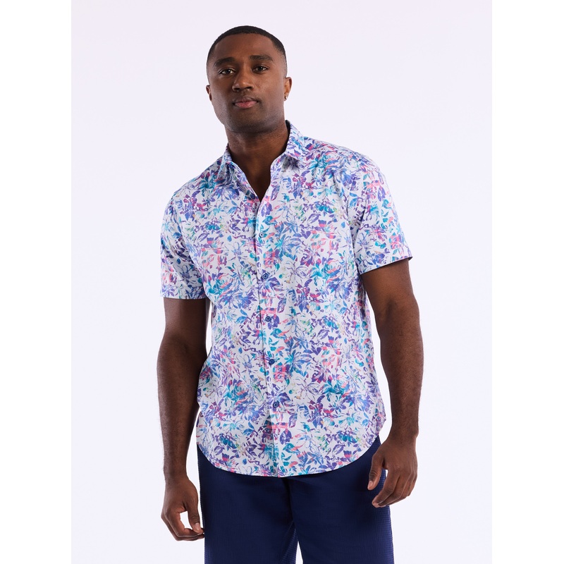 JEROME SHORT SLEEVE BUTTON DOWN SHIRT
