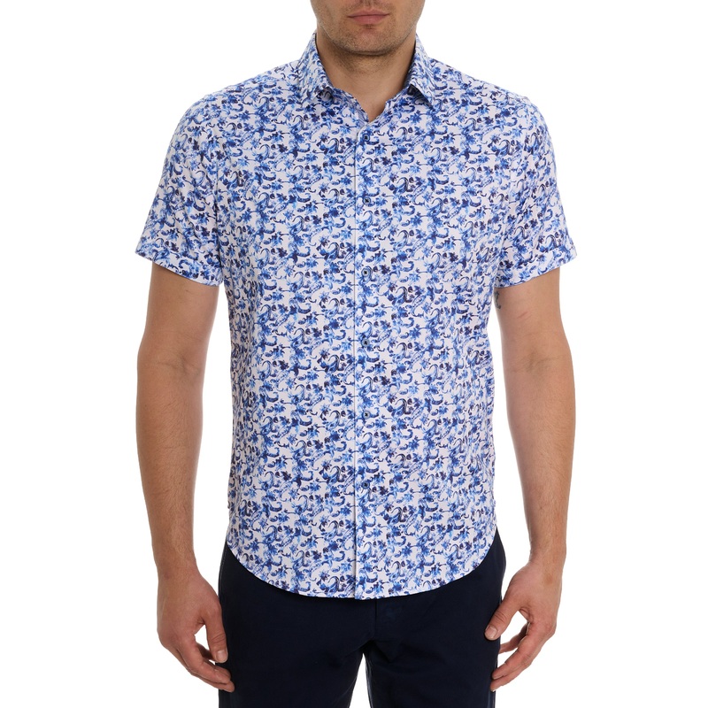 KAANAPALI SHORT SLEEVE BUTTON DOWN SHIRT