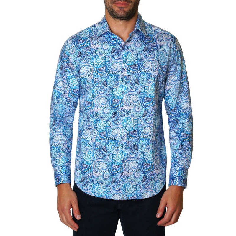 LARSON LONG SLEEVE BUTTON DOWN SHIRT