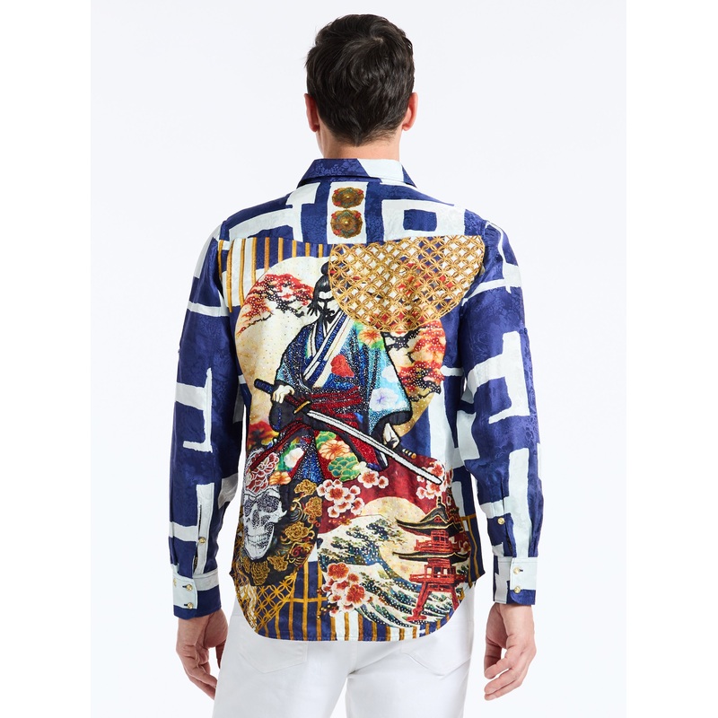 LIMITED EDITION SHAFIK’S LONG SLEEVE BUTTON DOWN SHIRT