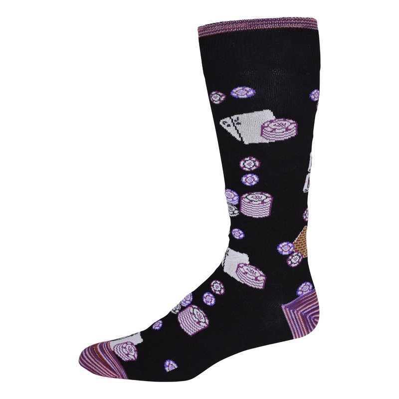 LUCKY ROLL SOCKS|BLACK|EA
